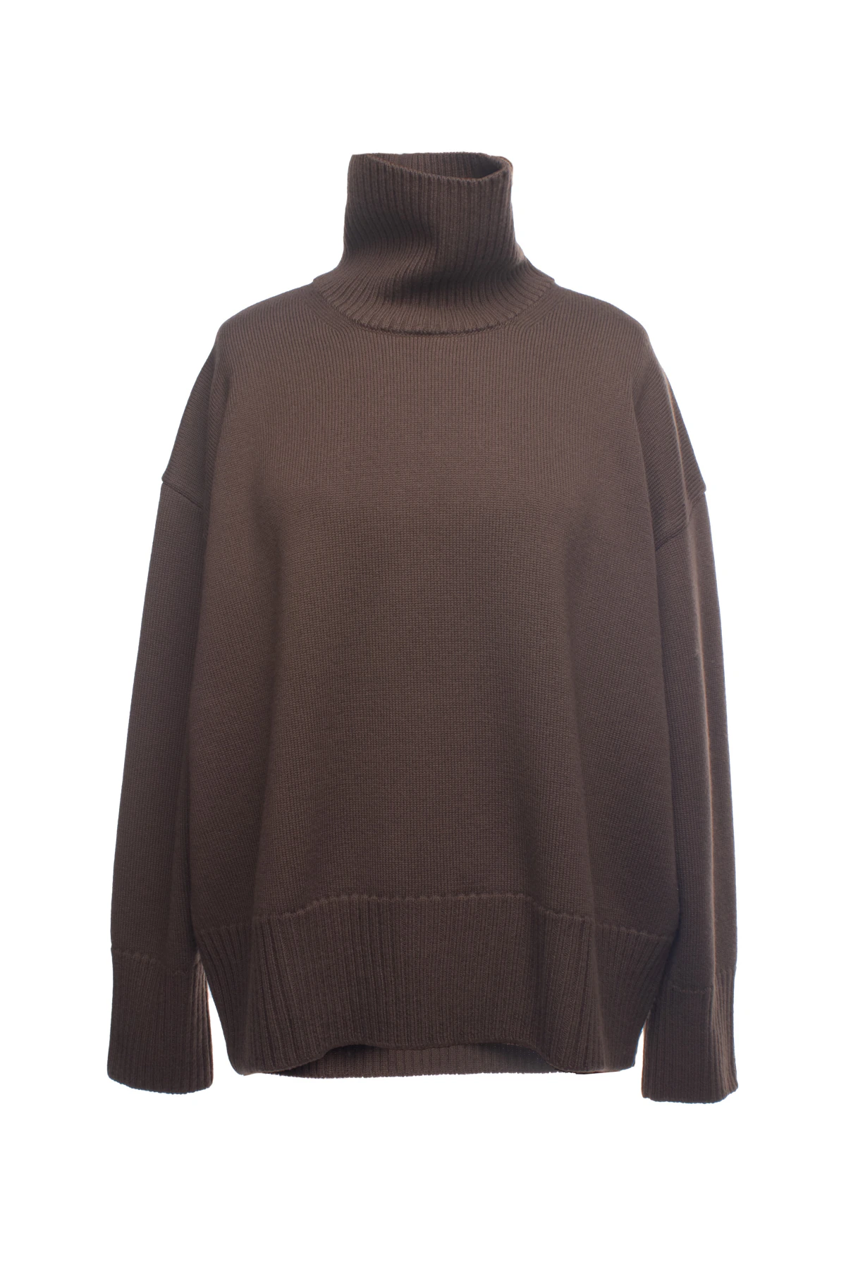 Свитер объемный Merino, молочный шоколад